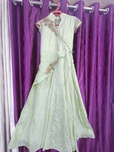 Beautiful Gown with leggings and dupatta