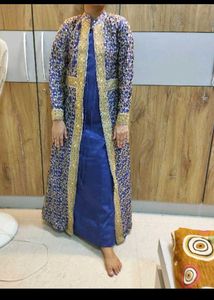 Stylish Heavy Work Shrug And Kurta