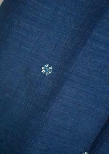 Elegant Navy Blue Kurta Set