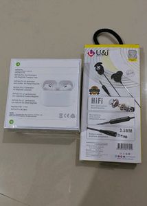 Airpod Apple White Anc And Perfume Earphone Free