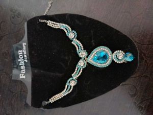 Sparkling Blue Necklace