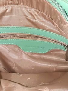Allen Solly Light Green Tote Bag