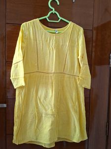 Yellow Tunic Top