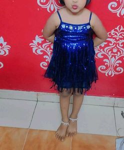 Beautiful Fringes Party Wear One Piece