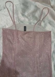 Brand New (H&amp;M) Sparkle ✨ Glitter Pink Dress