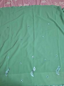 Elegant Green Saree