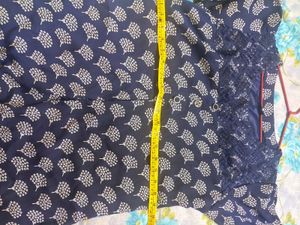 Blue Printed Kurta