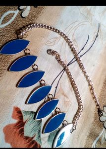 Blue Fancy Neckpiece