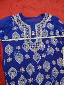 Elegant Blue Kurta (AL)