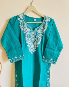 Elegant Embroidered Kurta