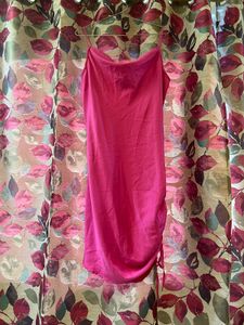Vero Moda Dress With Ruched Side
