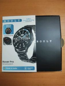 Boult Rover Pro Smartwatch (Metallic Black)