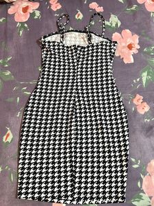 Houndstooth Mini Dress SizeXS
