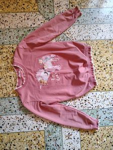 Cute Pink Korean Top