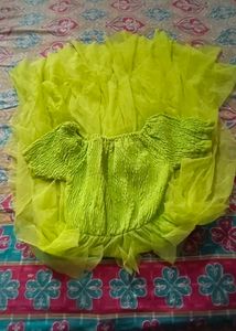 Neon Green Tulle Party Dress