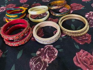 Combo Of Bangles (6 Types)
