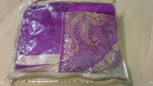 Purple Embellished Salwar Kameez