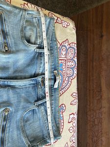 Zara Distressed Denim Jeans