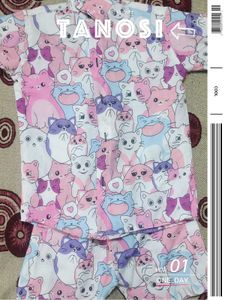 Cute Cat Pajama Set