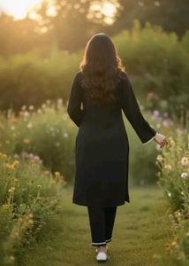 Elegant Black Kurta Set