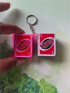 UNO Card Keychain
