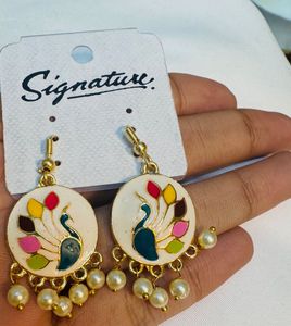 Signature Peacock Earrings