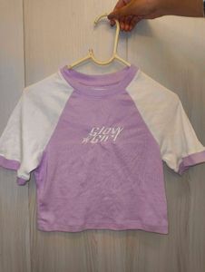 Slim Fit Crop Tee