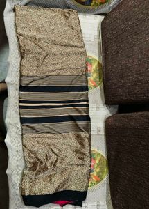 Animal Print Saree
