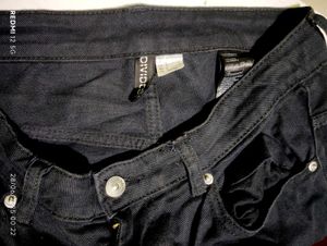 H&amp;m Black Baggy Jeans