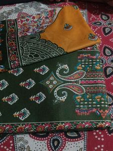 Noor Green Embroidered Salwar Kameez Suit.