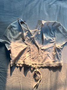 Combo Mini Skort and H&amp;M Backless Top