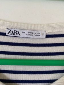Zara Striped Cropped Top