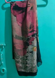 Floral Silk-Blend Kurti Set