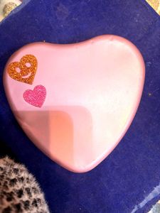 Cute Pink Heart-Shaped Box for gift