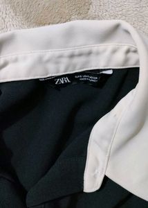 Black-White Set Of Top And Jeans