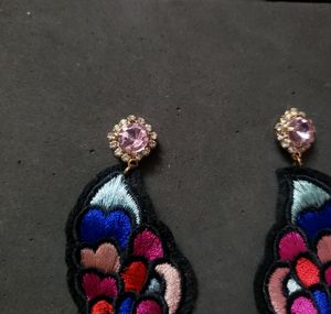 angel wing earring