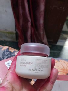 Korean  top the face shop collagen night 🌙 cream