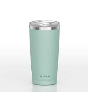 Vahdam Insulated Tumbler - Mint