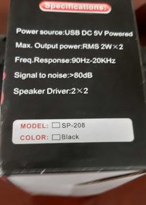 ZEN USB2 Mini Speaker - Unused