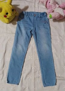 Light Wash Denim Jeans - Size Girls