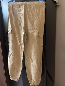Beige Cargo Pants
