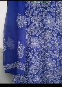 Chikankari Kurta Net