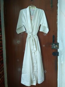 Ivory Satin Bridal Nightwear Set