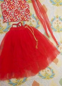 Party Wear Dress 4-6 Years Girl
