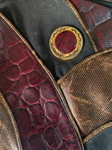 Vintage Leather Detail Bag