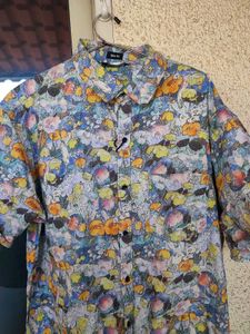 Artistic Floral Printed Shirt