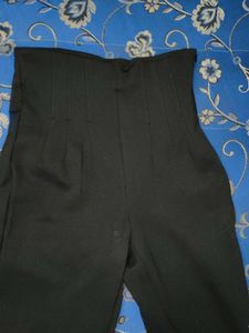 Black High-Waisted Pants