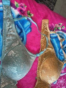 Floral Pattern Bras - Set of 2