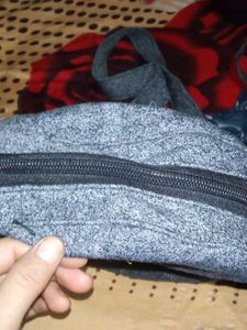 Handmade Denim Sling Bags (Set of 2)
