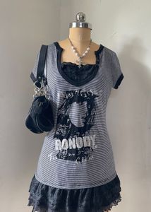 Y2K Graphic Top